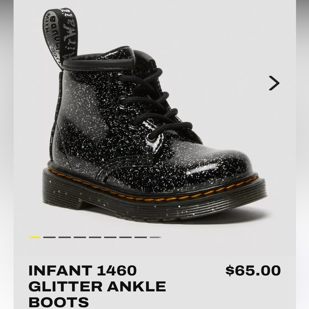 Dr. Martens Glitter Ankle Boots
